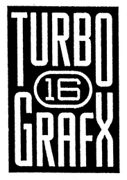 TURBOGRAFX 16 logo