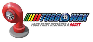 TURBOWAX YOUR PAINT DESERVES A BOOST logo