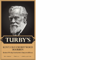 TURBY'S KENTUCKY CHERRYWOOD BOURBON BOURBON WHISKEY FINISHED WITH CHERRYWOOD STAVES 90 PROOF 750 ML 45% ALC/VOL