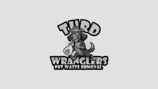 TURD WRANGLERS PET WASTE REMOVAL logo