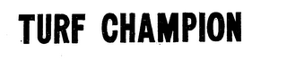 TURF CHAMPION logo
