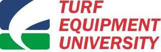 TURF EQUIPMENT UNIVERSITY logo