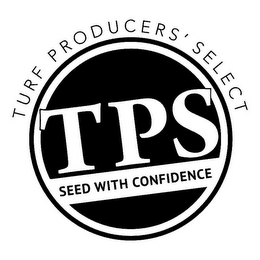 TURF PRODUCERS' SELECT TPS SEED WITH CONFIDENCE logo
