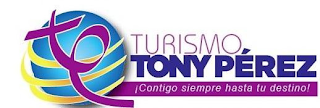 TURISMO TONY PEREZ CONTIGO SIEMPRE HASTA TU DESTINO! logo