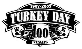 TURKEY DAY 1907-2007 100 YEARS W K logo