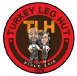 TURKEY LEG HUT SINCE 2015 HTX TLH logo