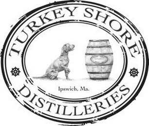 TURKEY SHORE DISTILLERIES IPSWICH, MA IPSWICH, MA. logo