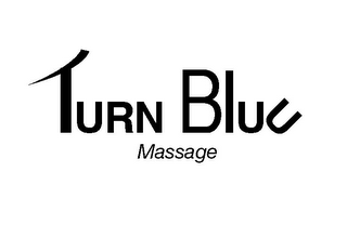 TURN BLUU MASSAGE logo