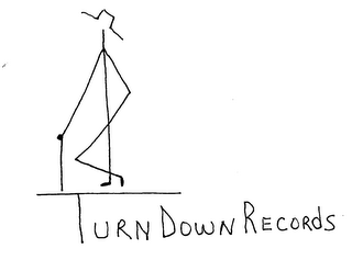 TURN DOWN RECORDS logo