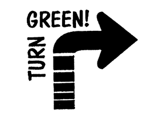TURN GREEN! logo