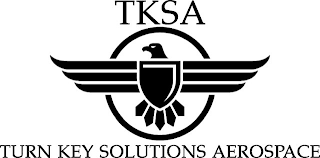 TURN KEY SOLUTIONS AEROSPACE, TKSA logo