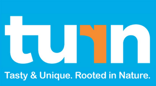 TURN TASTY & UNIQUE. ROOTED IN NATURE. logo