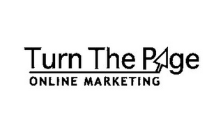TURN THE PAGE ONLINE MARKETING logo