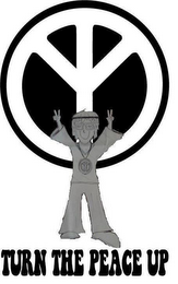 TURN THE PEACE UP logo