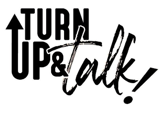 TURN UP & TALK! logo