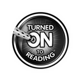 TURNED ON TO READING logo