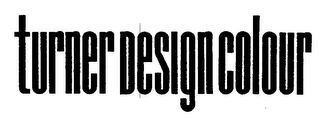 TURNER DESIGN COLOUR logo