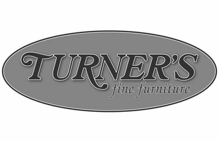 TURNER'S FINE FURNITURE logo