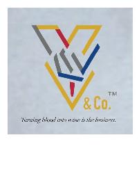 TURNING BLOOD INTO WINE IS THE BUSINESS & CO. logo