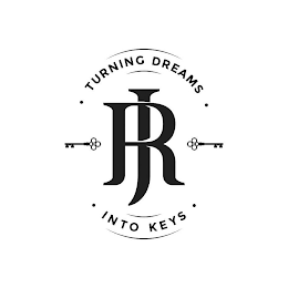 · TURNING DREAMS · JR · INTO KEYS · logo
