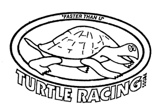 TURTLE RACING PRODS "FASTER THAN U" logo