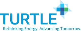 TURTLE RETHINKING ENERGY. ADVANCING TOMORROW. logo