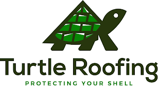 TURTLE ROOFING PROTECTING YOUR SHELL logo