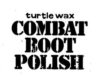TURTLE WAX COMBAT BOOT POLISH logo