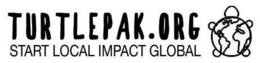 TURTLEPAK.ORG START LOCAL IMPACT GLOBAL logo