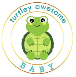 TURTLEY AWESOME BABY logo