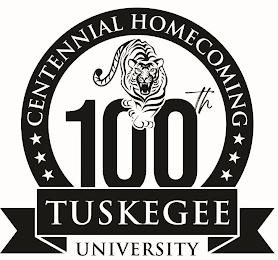 TUSKEGEE UNIVERSITY 100TH CENTENNIAL HOMECOMING logo