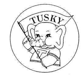 TUSKY T logo