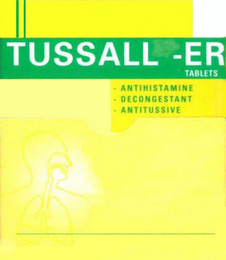 TUSSALL-ER TABLETS ANTIHISTAMINE DECONGESTANT ANTITUSSIVE logo