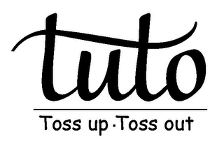 TUTO TOSS UP · TOSS OUT logo