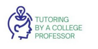 TUTORING BY A COLLEGE PROFESSOR logo