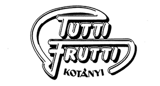 TUTTI FRUTTI KOTANYI logo
