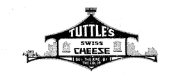 TUTTLE'S SWISS CHEESE BUY THE KIND BY THE COLOR logo