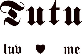 TUTU LUV ME logo