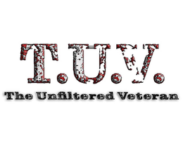 T.U.V. THE UNFILTERED VETERAN logo