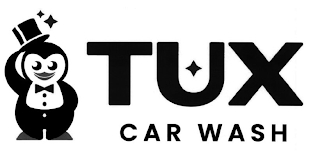 TUX CAR WASH logo