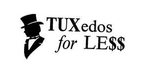 TUXEDOS FOR LE$$ logo