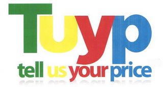 TUYP TELL US YOUR PRICE logo