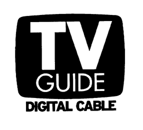 TV GUIDE DIGITAL CABLE logo