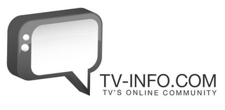 TV-INFO.COM TV'S ONLINE COMMUNITY logo
