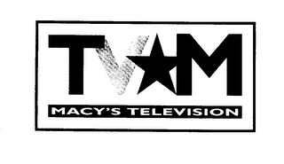 TV M MACY'S TELEVISION logo