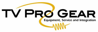 TV PRO GEAR EQUIPMENT, SERVICE AND INTEGRATION logo