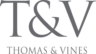 T&V THOMAS & VINES logo