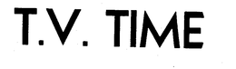T.V. TIME logo