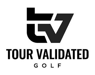 TV TOUR VALIDATED GOLF logo