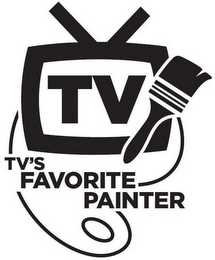 TV TV'S FAVORITE PAINTER logo